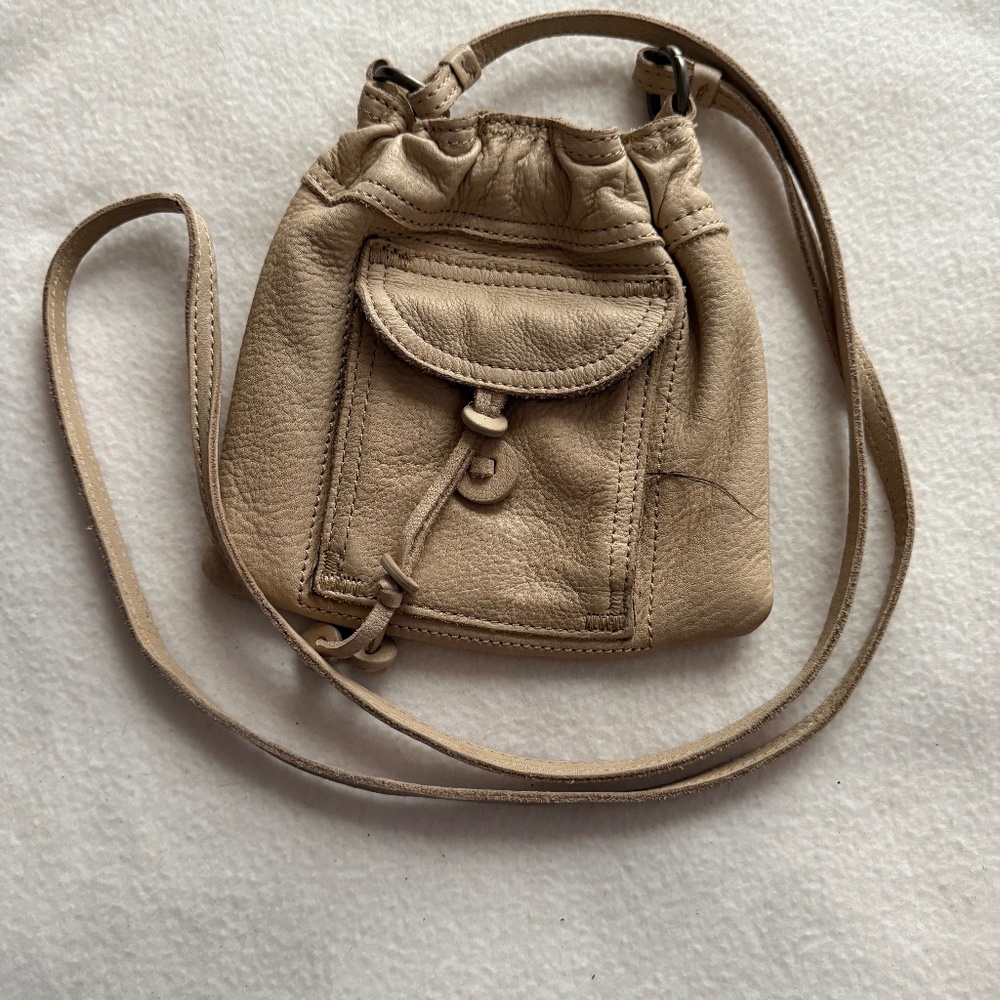 Small Leather Cross-Body Old Navy NOS